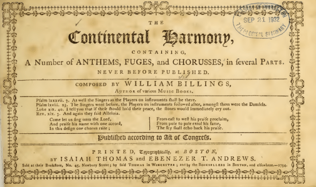 continental-harmony-title-page