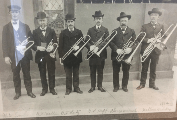 Lititz Trombone Choir, 1904